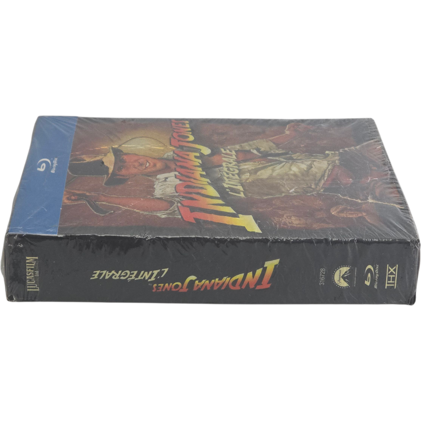 Indiana Jones Collection L'Intégrale Coffret Blu-ray DigiPack 4 Films Zone B