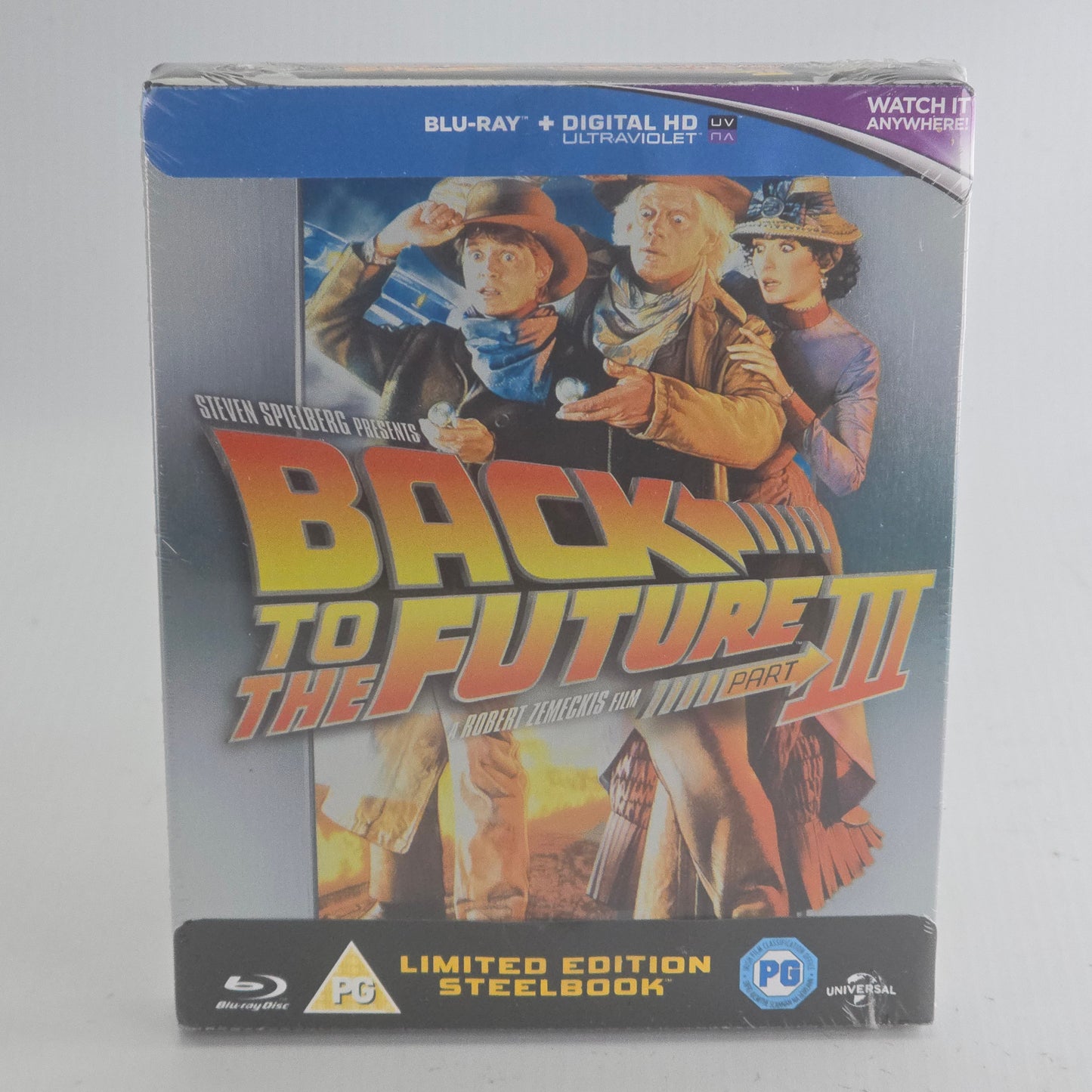 Back to the Future Part III SteelBook Blu-ray + DVD édt Ltd 3000 Ex Zone Libre