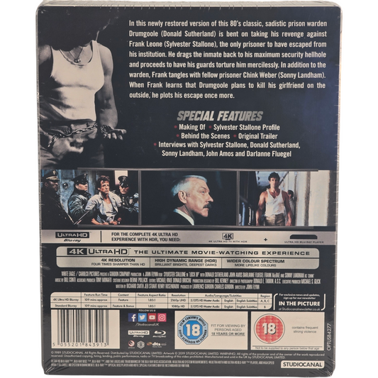 Lock Up - SteelBook 4K Ultra HD + Blu-ray - Visuel 3