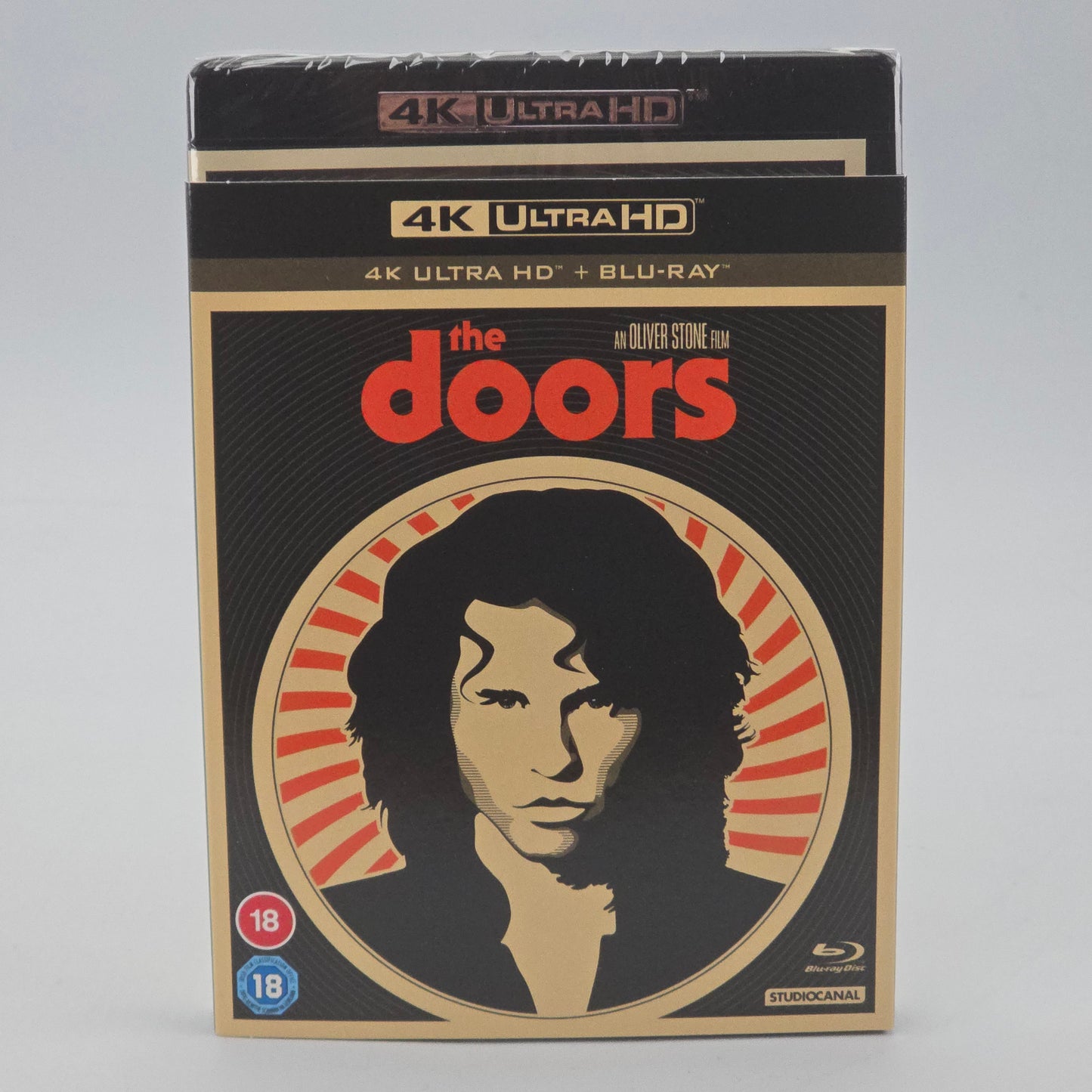 The Doors 1991 Oliver Stone 4K Ultra HD + Blu-ray 3 Disques Val Kilmer  B [-18]