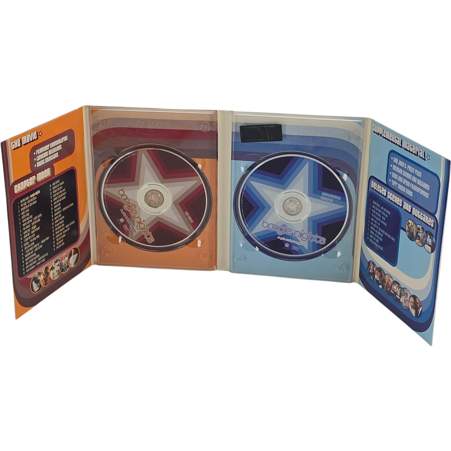 Boogie Nights DVD DigiPack New Line Platinum  Mark Wahlberg Zone 2