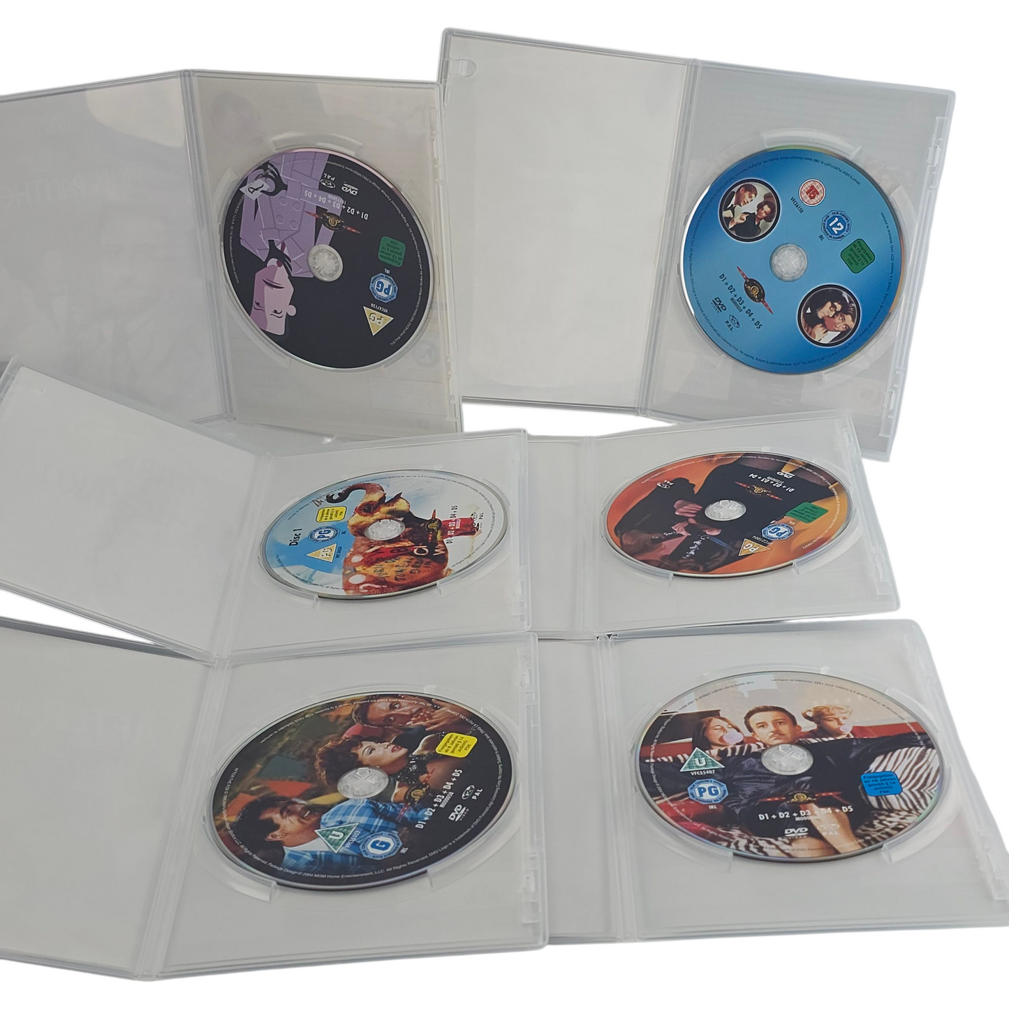 Peter Sellers Collection 6 Films  DVD  Pink Panther +Pussycat? + Party .. Zone 2