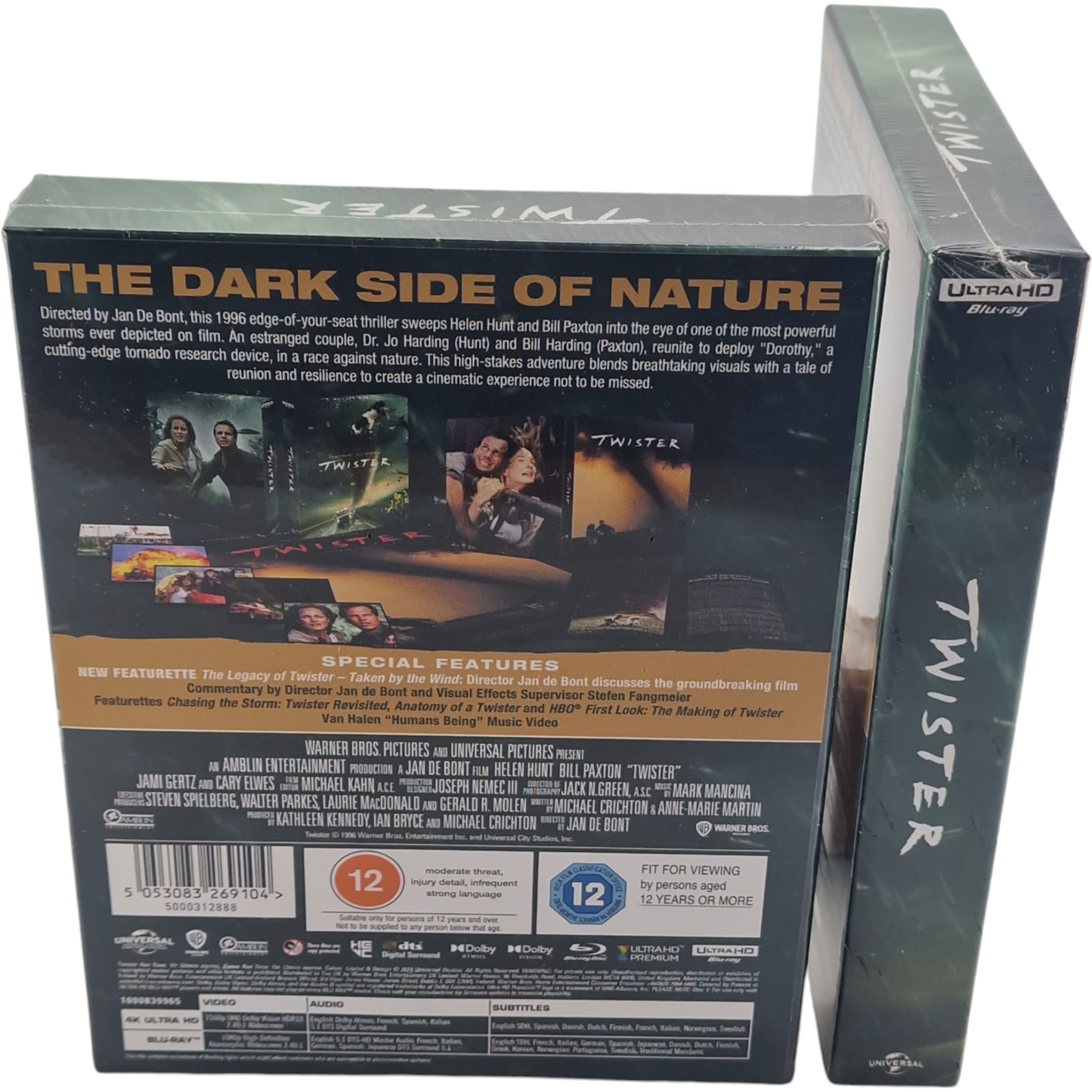 Twister 4K Ultra HD +Blu-ray SteelBook Collector édition Numérotée 6000 EX Libre Limitée