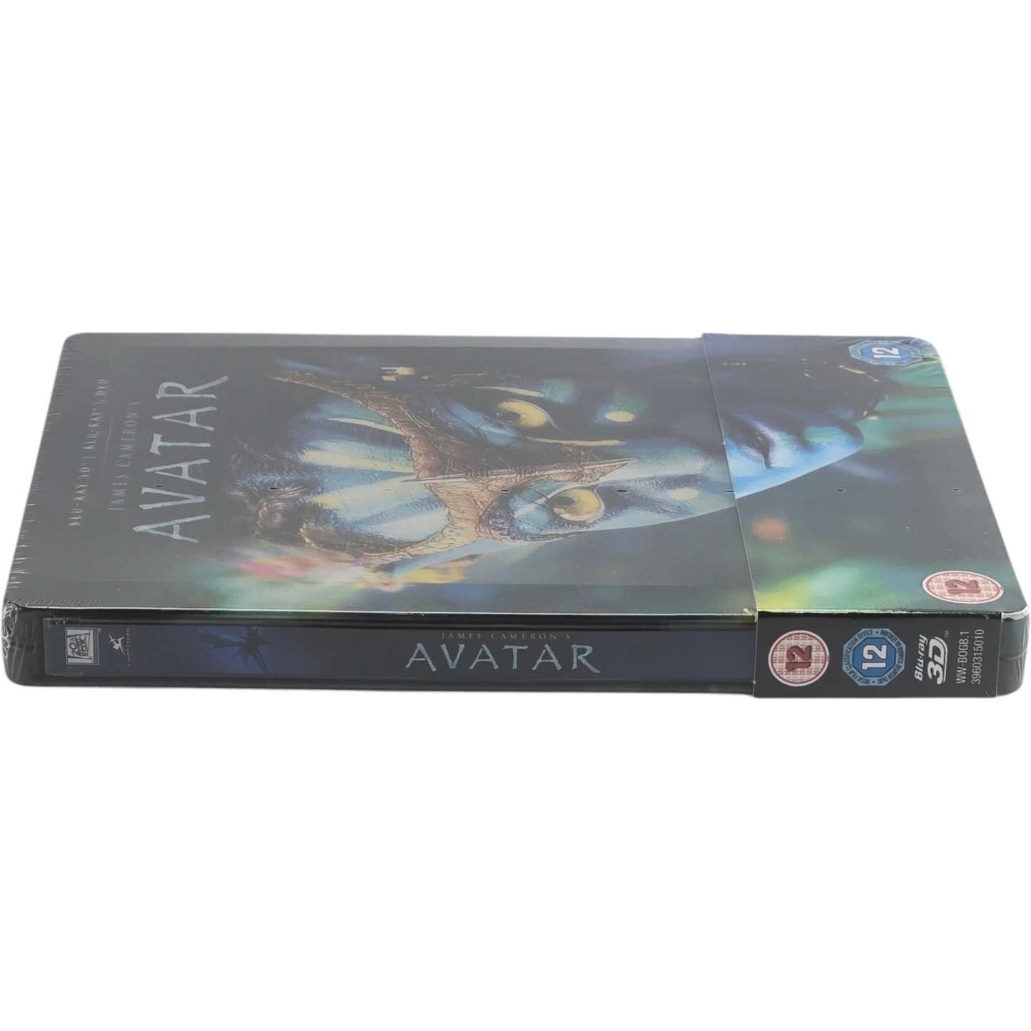 Avatar Steelbook Blu-ray 3D+2D+DVD Lenticulaire Zavvi 3000Ex James Cameron Libre