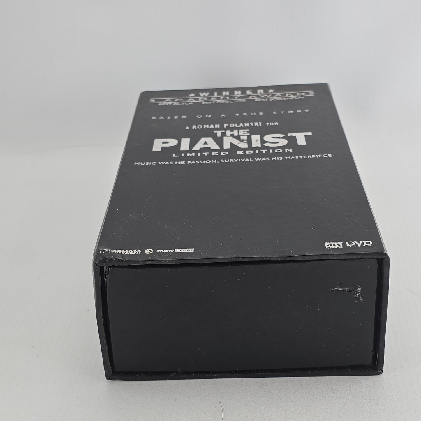 The Pianiste DVD Édition limitée et numérotée 1500 Ex + Piano en cristal [Cassé ] Zone 3
