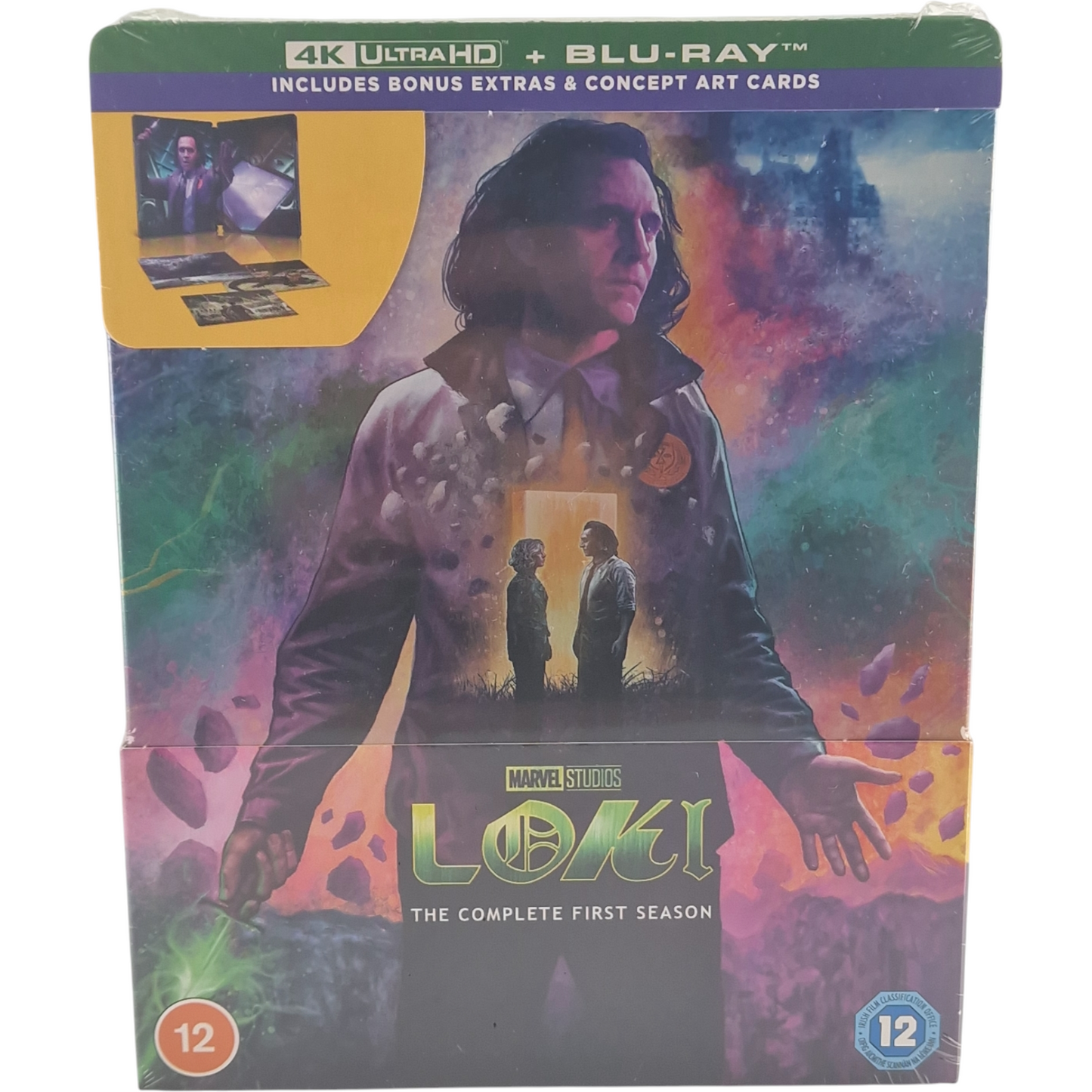 Loki : série 1 ère Saison SteelBook 4K Ultra HD + Blu-ray Limt Collector's Libre