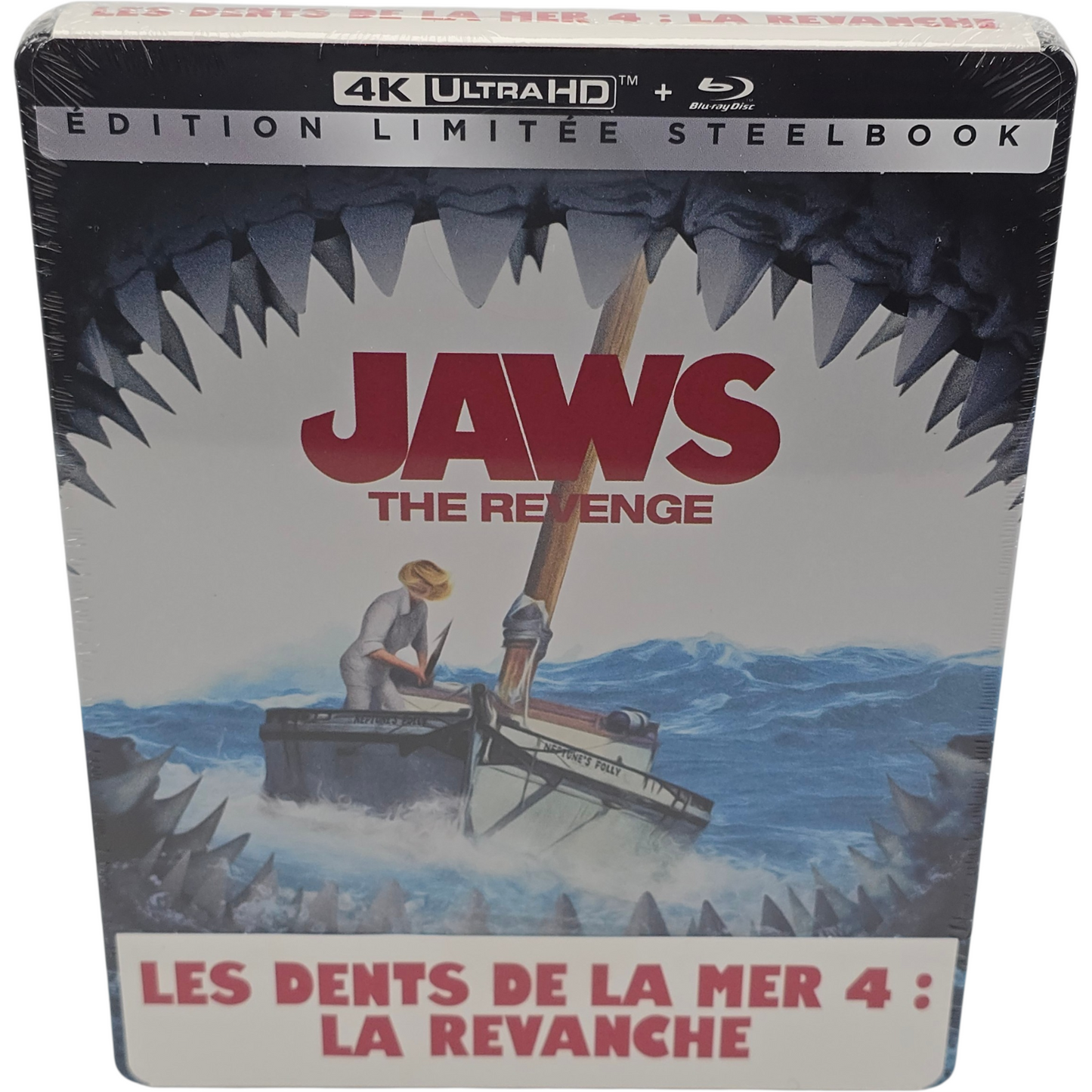 Jaws: The Revenge SteelBook 4K Ultra HD + Blu-ray Les Dents de la mer 4  Libre