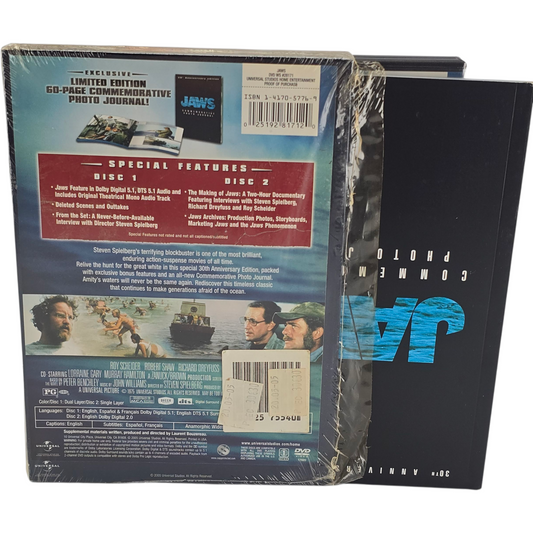 Jaws Coffret 2 DVD 30e anniversaire + livre – Zone 1