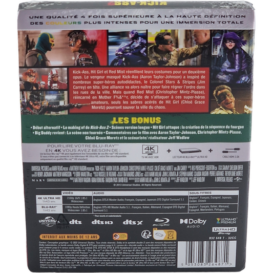 Kick-Ass 2 - SteelBook 4K Ultra HD + Blu-ray - Visuel 3