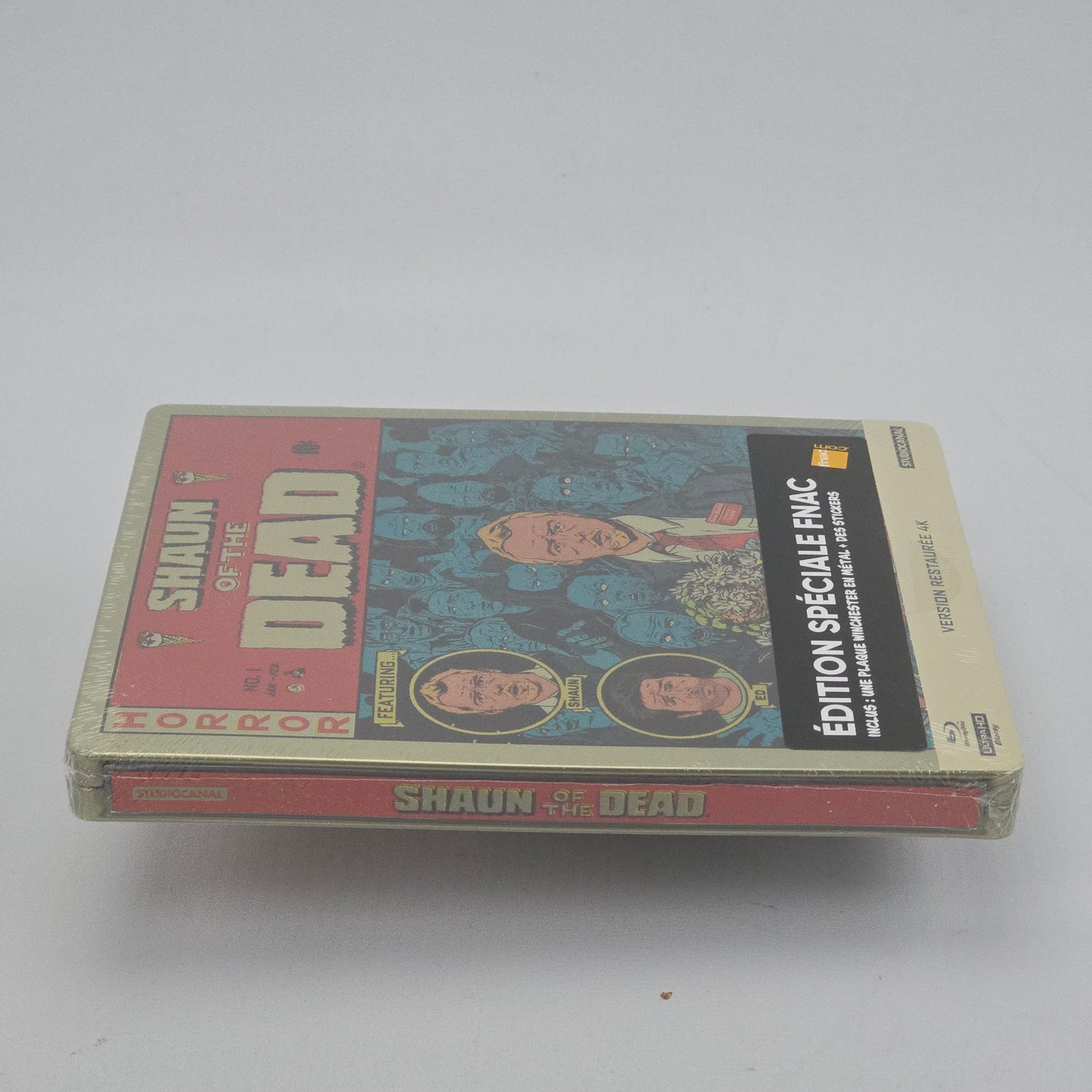 Shaun of the Dead 4K Ultra HD + Blu-ray Steelbook Édition  Limitée Fnac B