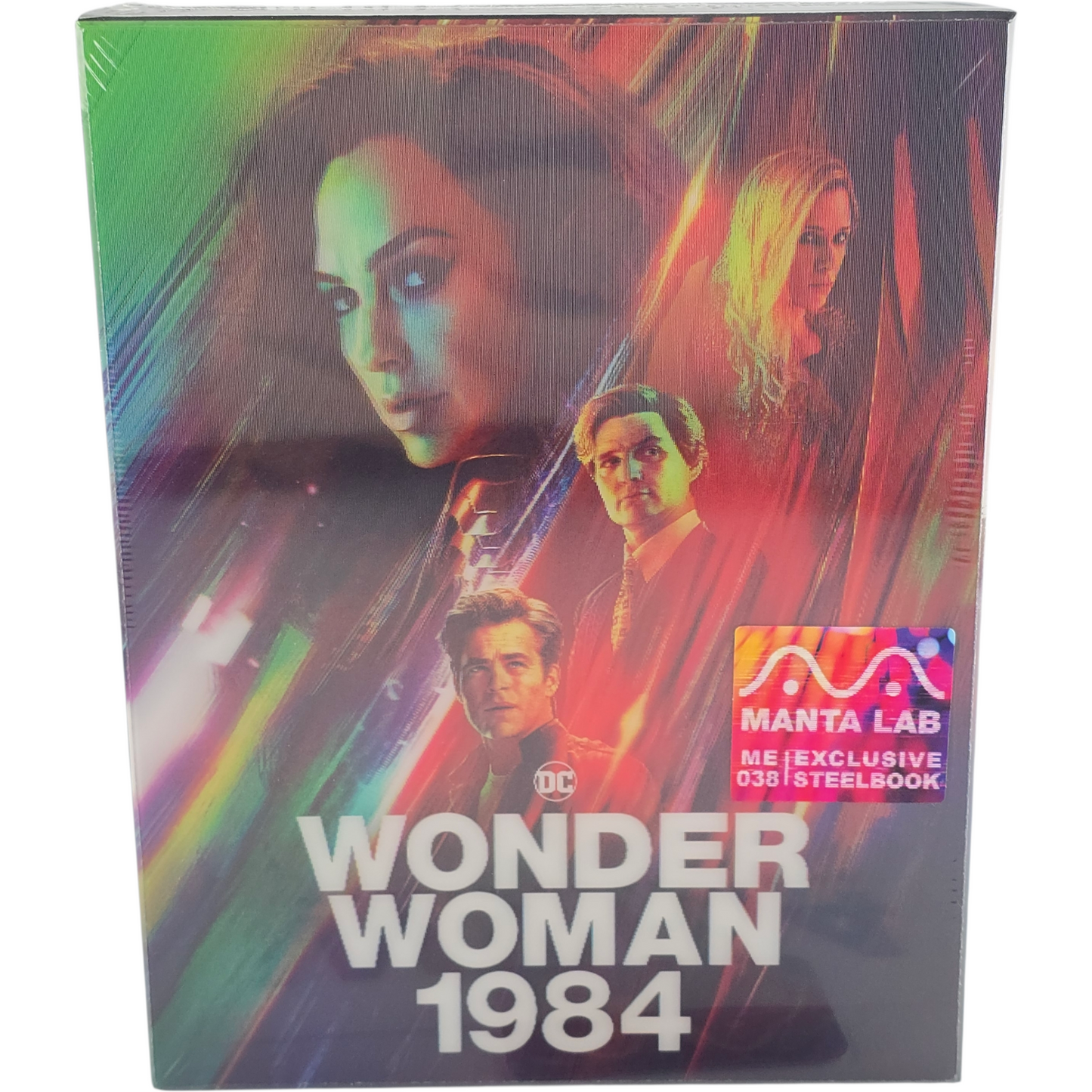 Wonder Woman 1984 4K Ultra HD+Blu-ray Steelbook 2X Lenticulaire Mantalab 1000 Ex