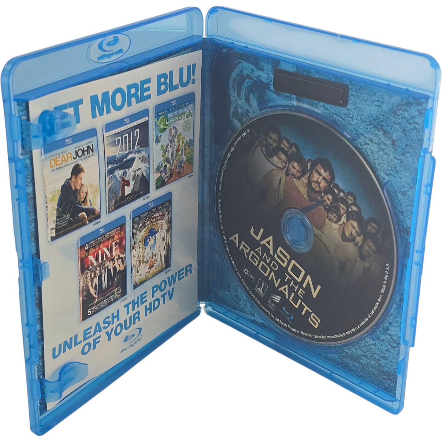 Jason and the Argonauts Blu-ray Ray Harryhausen Signature Collection Zone 1 US Import