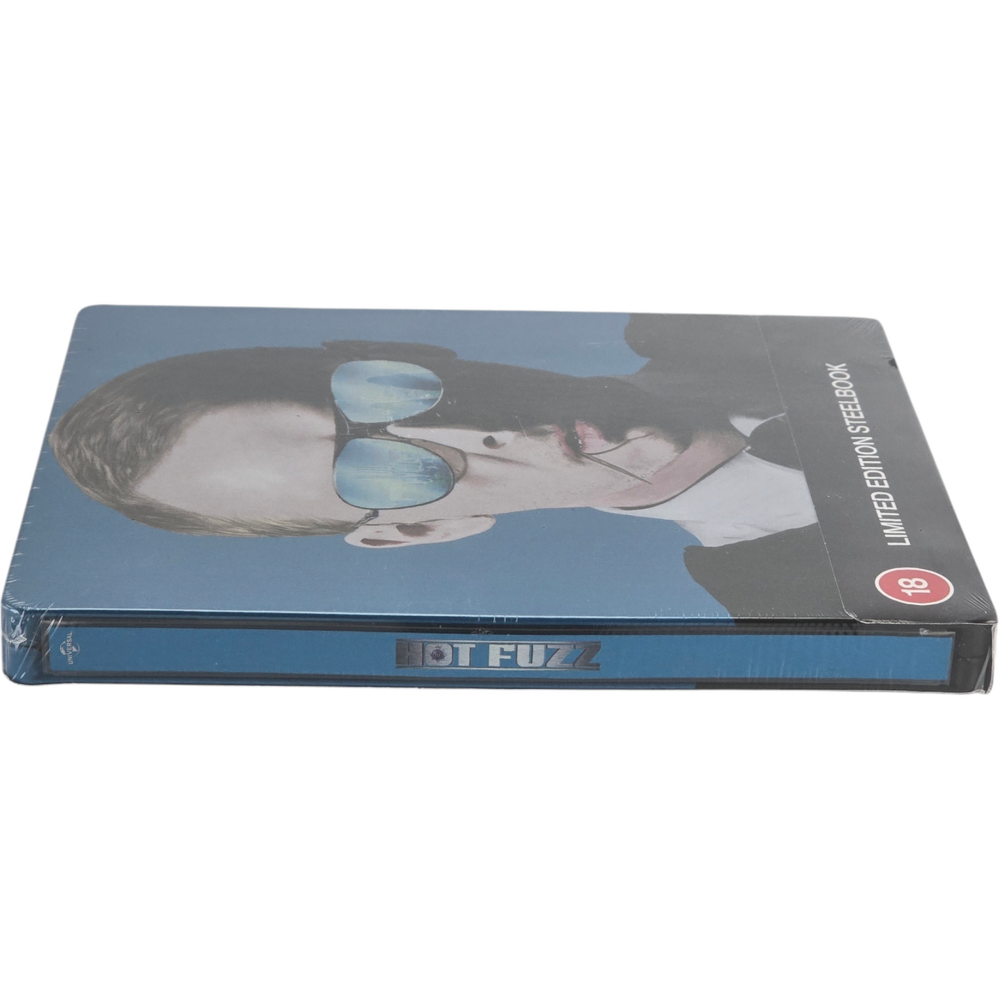 Hot Fuzz Blu-ray Steelbook 4K Ultra HD + Blu-ray Zavvi édition Limitée  B [-18]