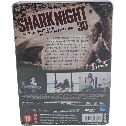 Shark Night 3D + 2D – SteelBook DVD – Zone 2 – vue 3