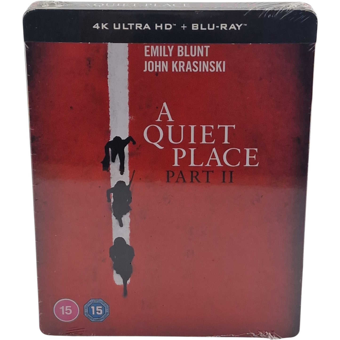 A Quiet Place Part II SteelBook 4K Ultra HD + Blu-ray Édition limitée Region B