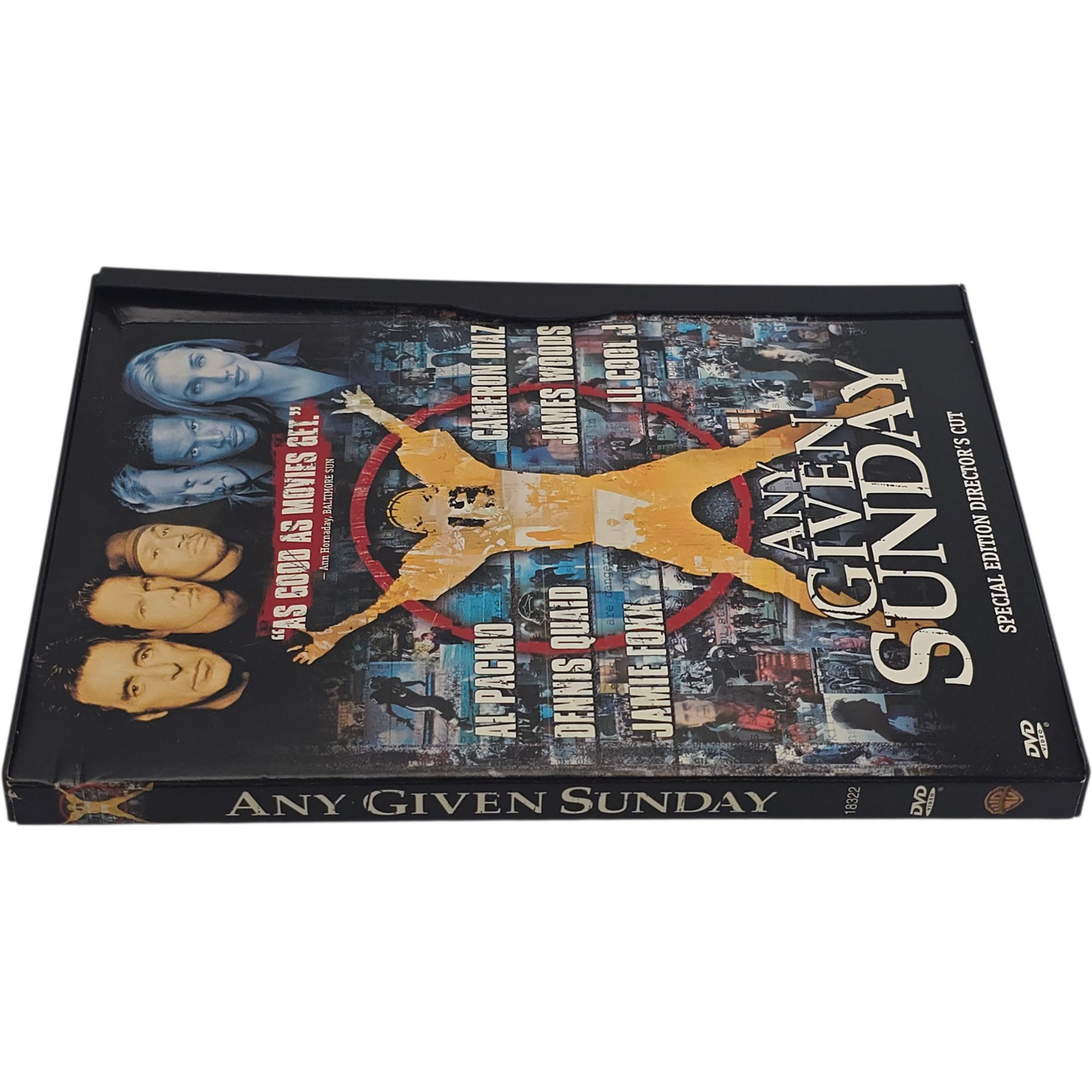 Any Given Sunday DVD Director's Cut  Al Pacino,Cameron Diaz Zone 1 US Import
