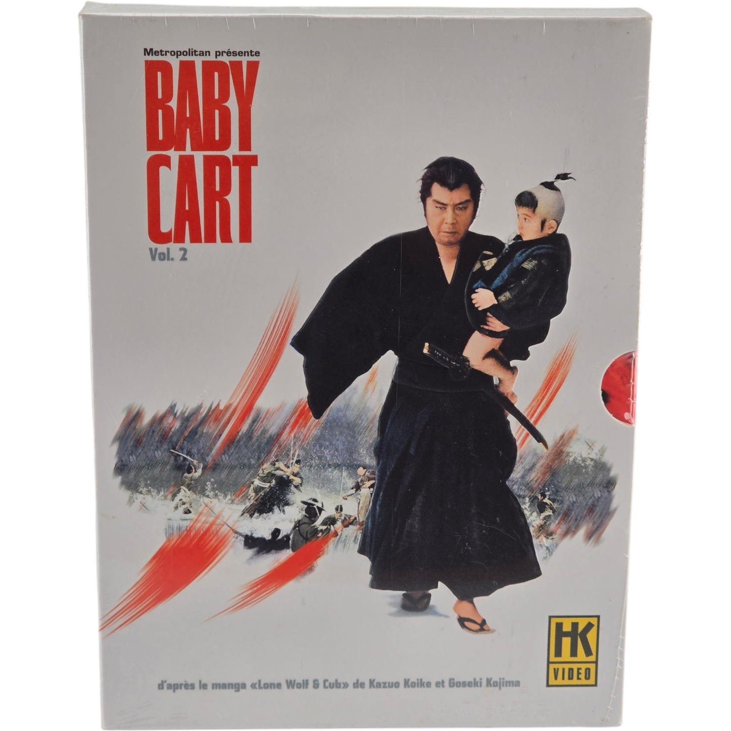 Baby Cart vol.2  DVD  L'âme d'un père le cœur d'un fils,des démons,paradis blanc