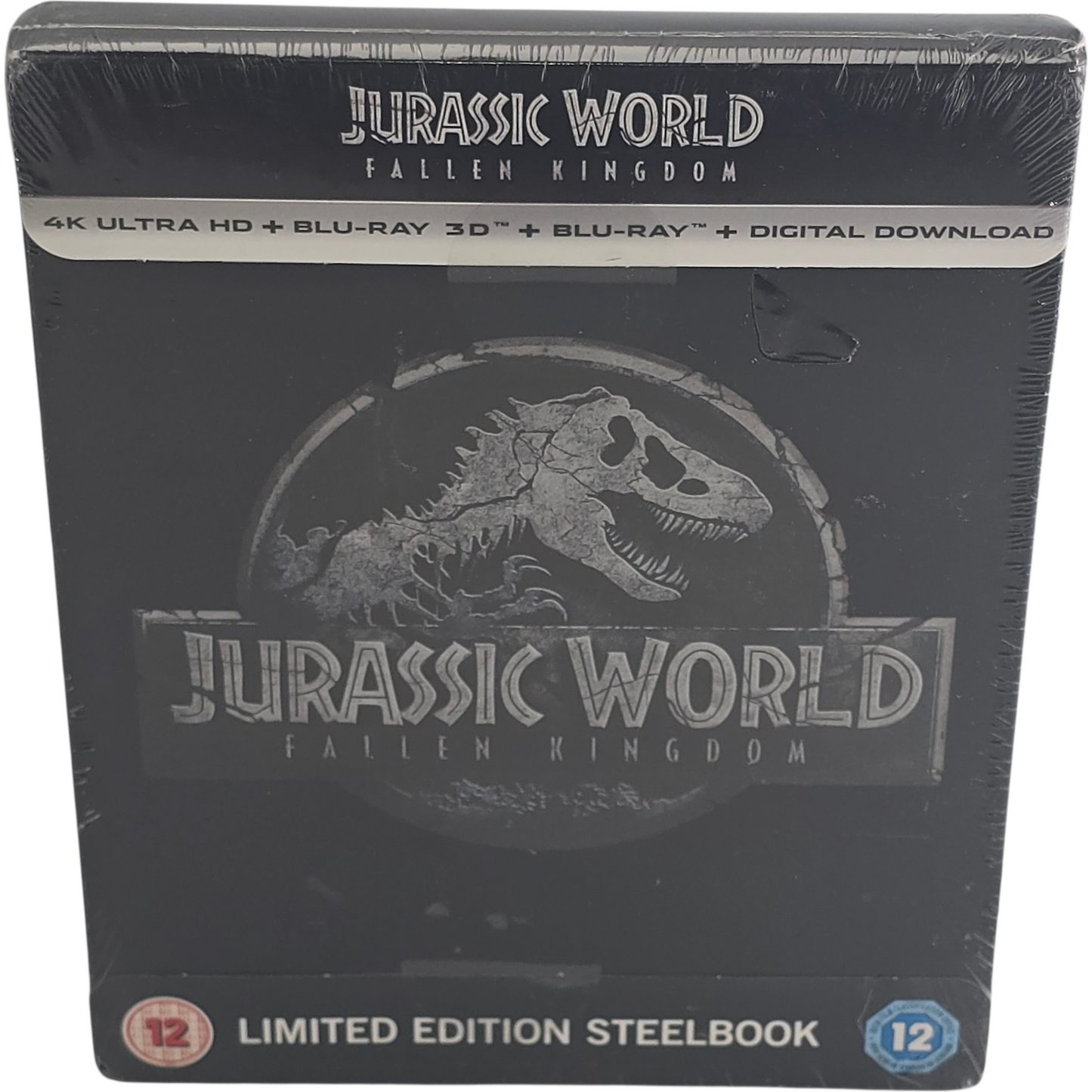 Jurassic World: Fallen Kingdom SteelBook 4K Ultra HD + Blu-ray 3D + 2D Libre