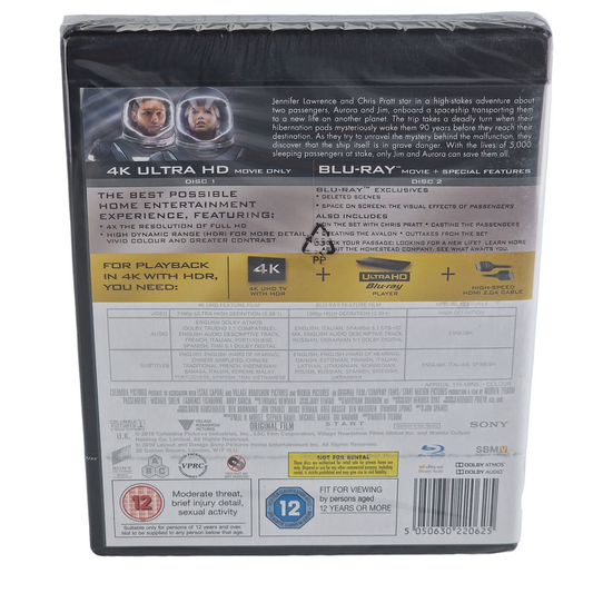 Passengers – 4K Ultra HD + Blu-ray – visuel 3