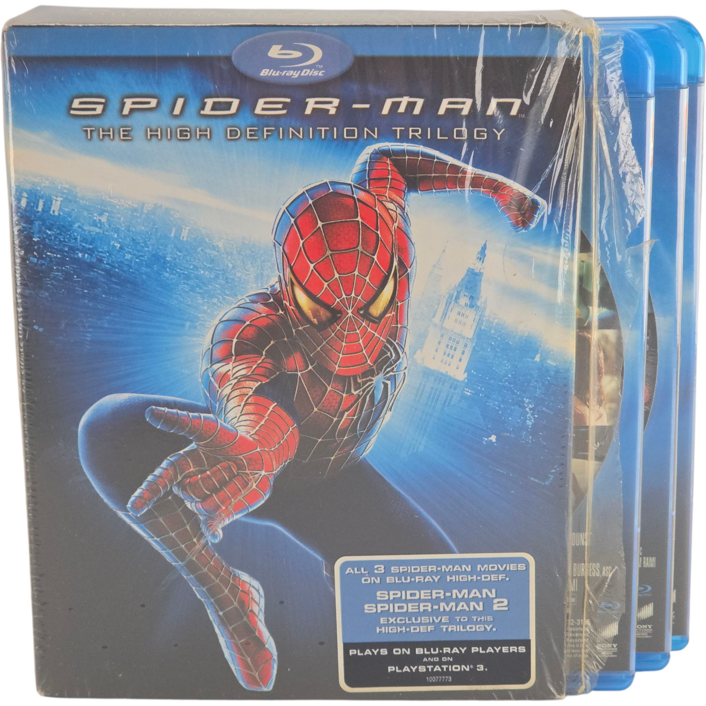 Spider-Man: Blu-ray The High Definition Trilogy 4 disques Zone 1 US Import