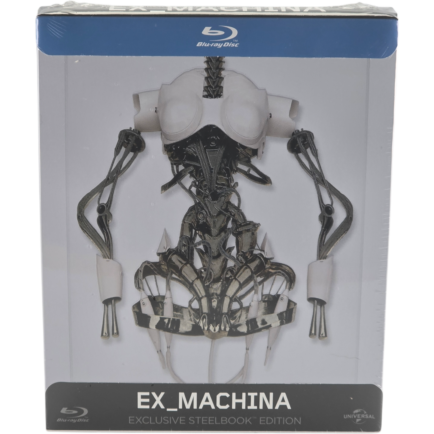 Ex Machina Blu-ray SteelBook Débossé Italie 2015 Alex Garland Domhnall Gleeson B