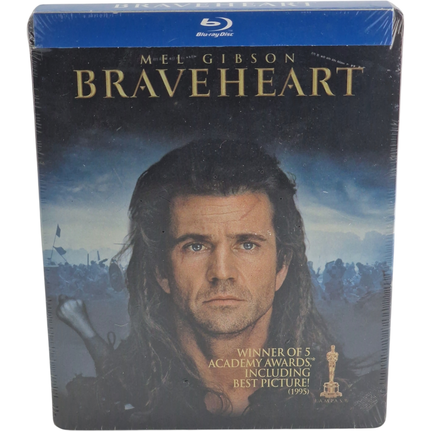 Braveheart 1995 Blu-ray SteelBook Mel Gibson  2013  Region  A  [-18]