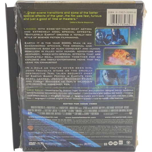 Battlefield Earth DVD – John Travolta – Zone 1 US