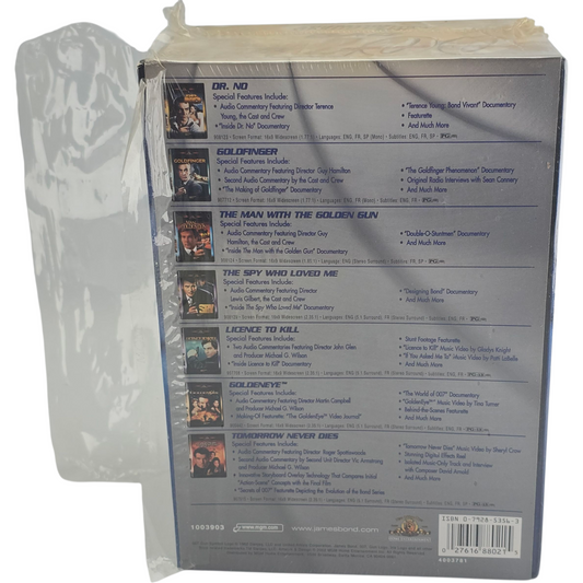 James Bond Collection Volume 1 Coffret 7 DVD – Zone 1