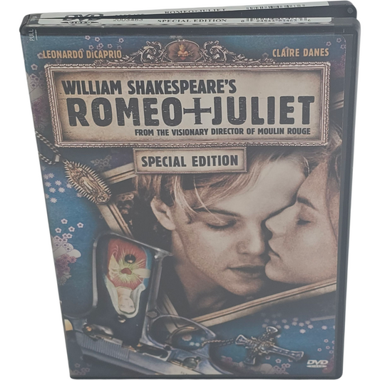 Romeo + Juliet  DVD Leonardo DiCaprio, Claire Danes Zone 1 US Import