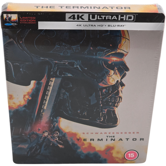 Terminator Steelbook 4K Ultra HD + Blu-ray Édit Limitée 40e anniversaire Zone B