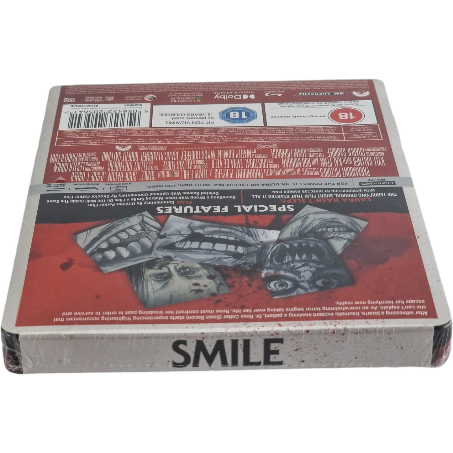 Smile SteelBook Édition Collector 4 K Ultra HD + Blu-ray  Parker Finn [-18] Zone Libre