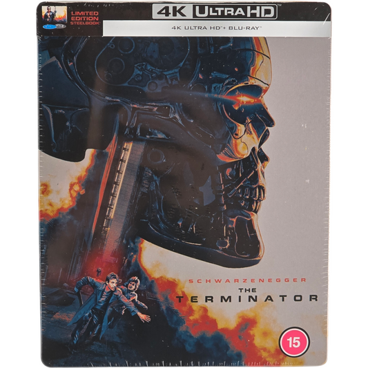 Terminator Steelbook 4K Ultra HD + Blu-ray Édit Limitée 40e anniversaire Zone B