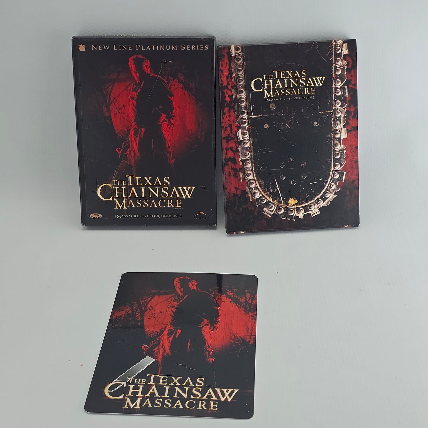 The Texas Chainsaw Massacre DVD DigiPack Collector's Platinum Zone 1 [-18] US Import