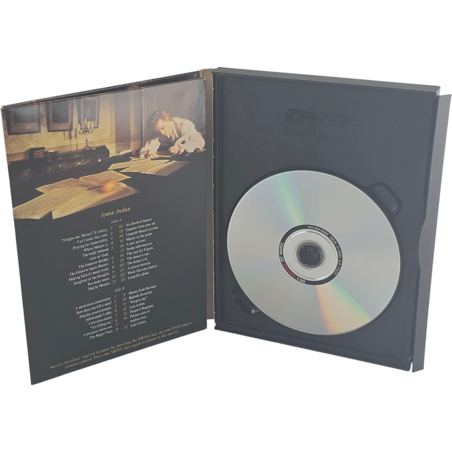 Amadeus DVD Snap Case Theatrical Cut Zone 1 US Import