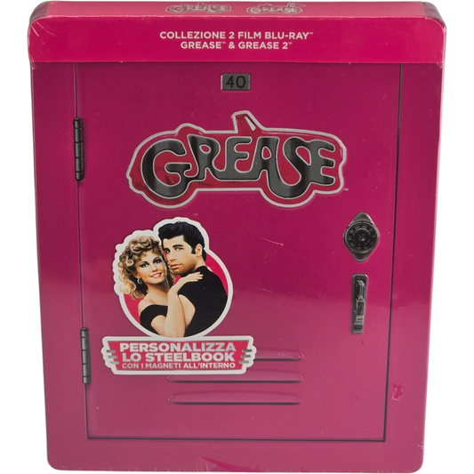 Grease Collection  1978-1982  Steelbook Débossé Blu-ray 2 Films  limitée 2018  B