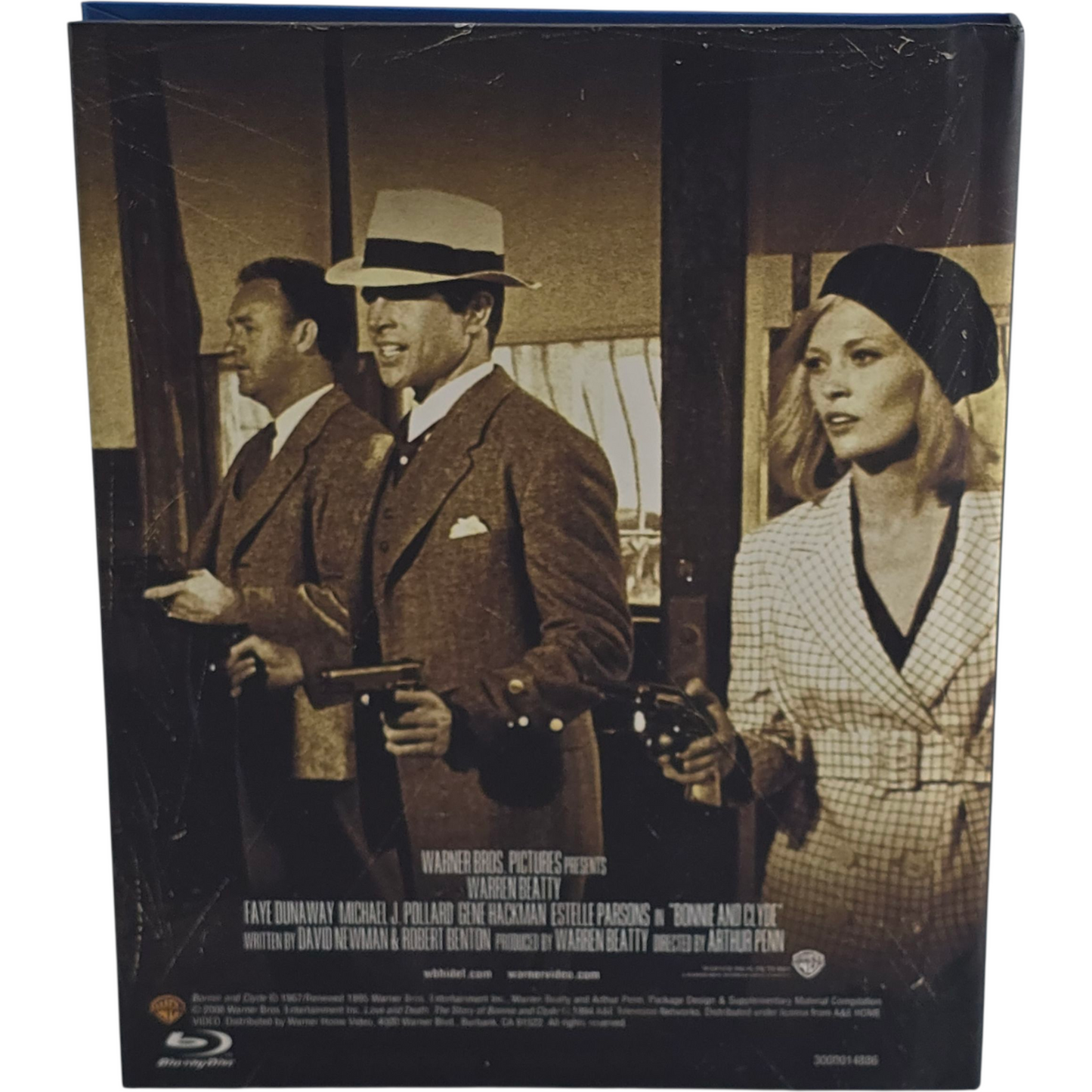 Bonnie and Clyde Blu-ray DigiBook Warren Beatty, Faye Dunaway Zone A US Import