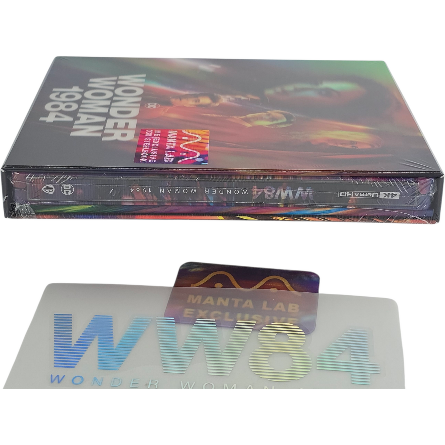 Wonder Woman 1984 4K Ultra HD+Blu-ray Steelbook 2X Lenticulaire Mantalab 1000 Ex