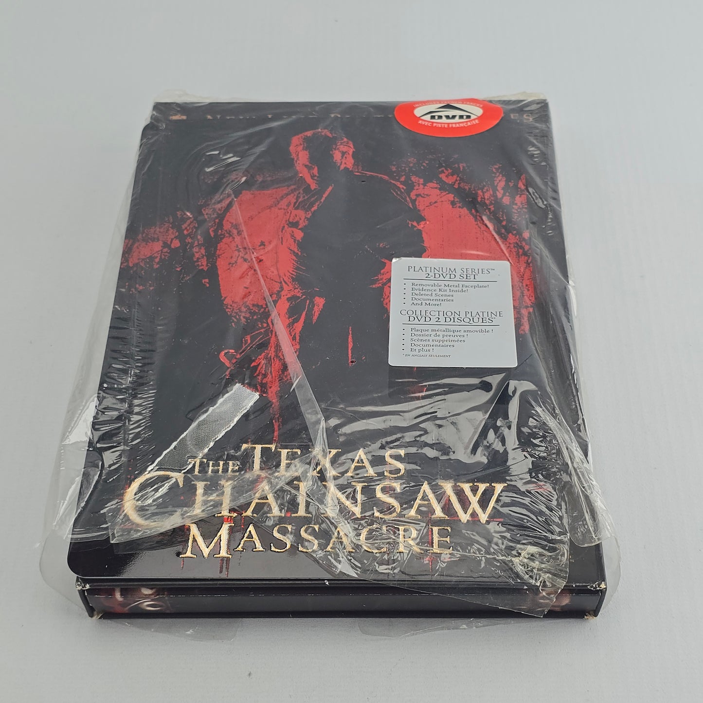 The Texas Chainsaw Massacre DVD DigiPack Collector's Platinum Zone 1 [-18] US Import