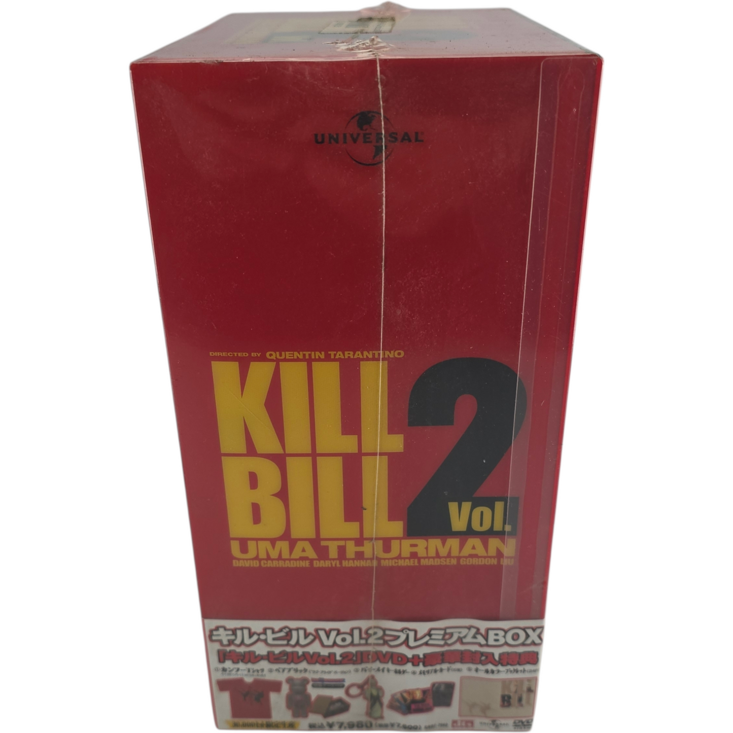 Kill Bill Vol. 2 DVD +T-shirt collector +cartes, flyer+livret Limited Japanese Box Zone 2