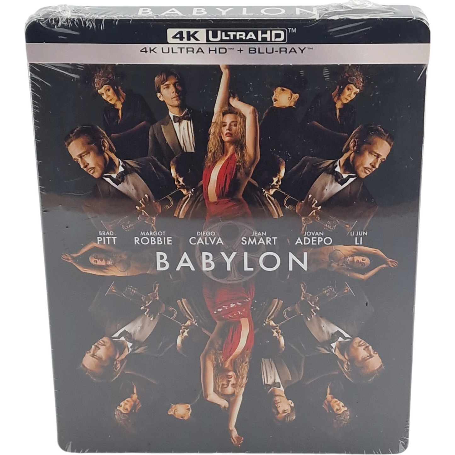Babylon 4K Ultra HD + Blu-ray SteelBook Brad Pitt, Margot Robbie Region B