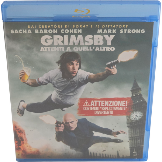 The Brothers Grimsby Blu-ray Sacha Baron Cohen, Mark Strong B