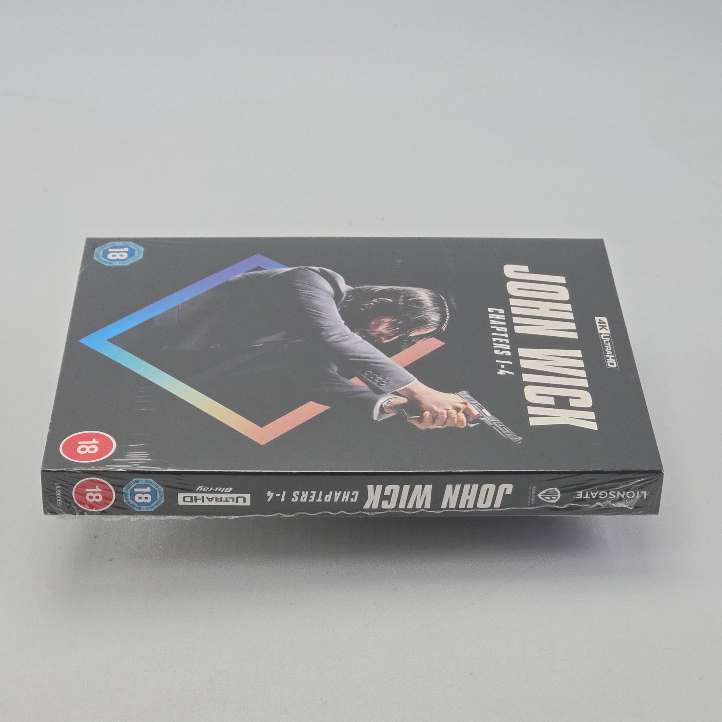 John Wick: Chapters 1-4   4K Ultra HD + Blu-ray  Keanu Reeves Zone B [-18]