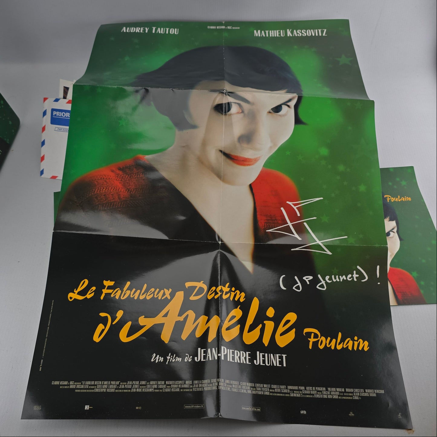 Amélie DVD + CD Metal Box DigiPack Collector's Cake Box" Tin Slipcover B