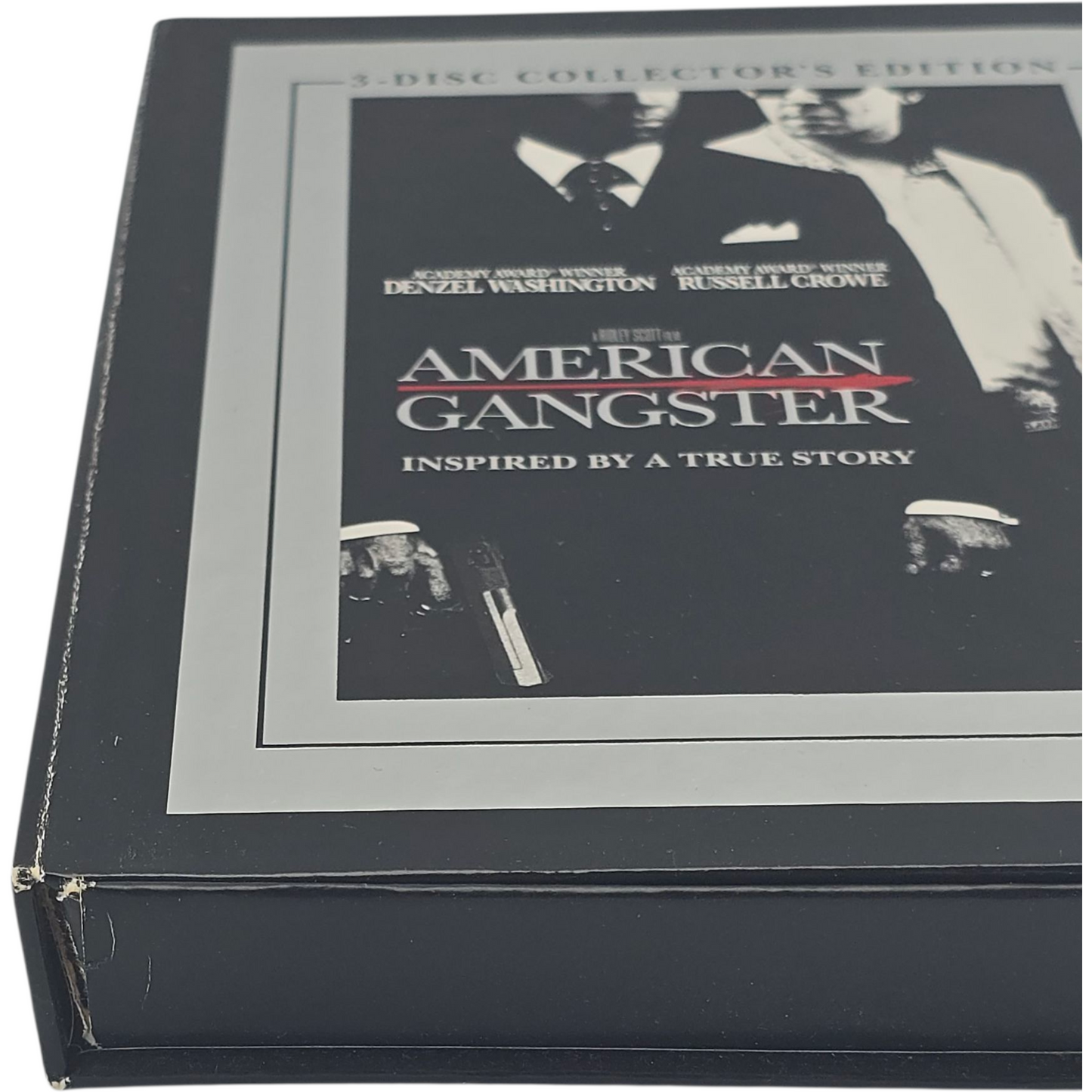 American Gangster DVD DigiPack 3 Disc Collector's  Ridley Scott -18 Zone 1