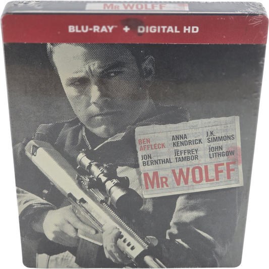 The Accountant  Mr Wolff Steelbook Blu-ray Édit limitée Ben Affleck 2017 Zone B