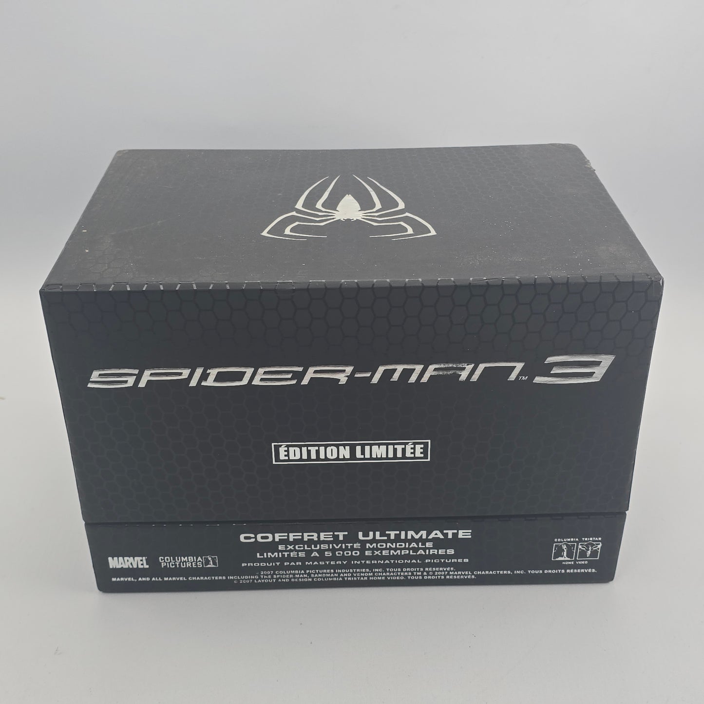 Spider-Man 3 Collector Blu-ray DVD Coffret Ultimate Figurine Attakus Rare