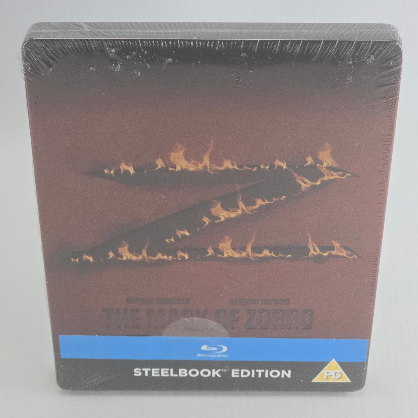 The Mask of Zorro SteelBook Débossé Blu-ray Zavvi Banderas,Anthony Hopkins Libre