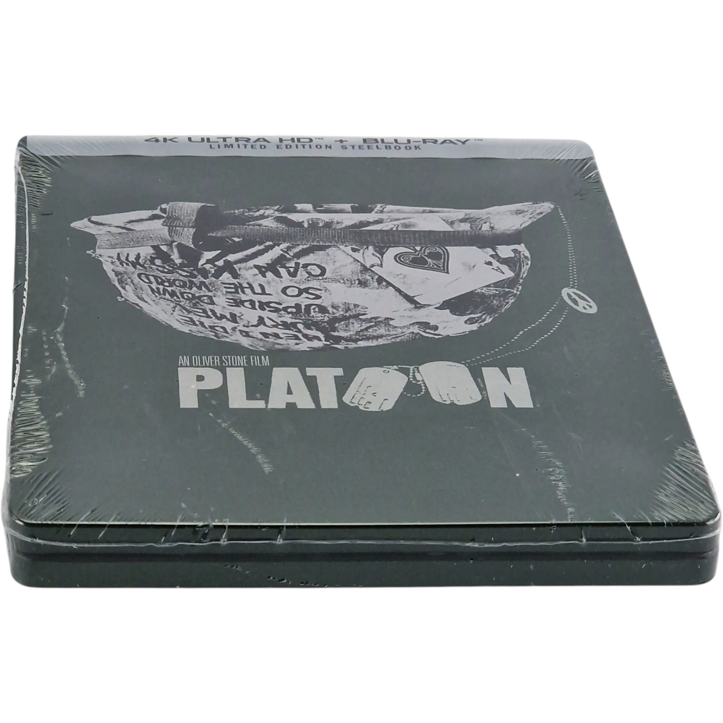 Platoon 1986 SteelBook 4K Ultra HD + Blu-ray 2024 Oliver Stone Zone A [-18]