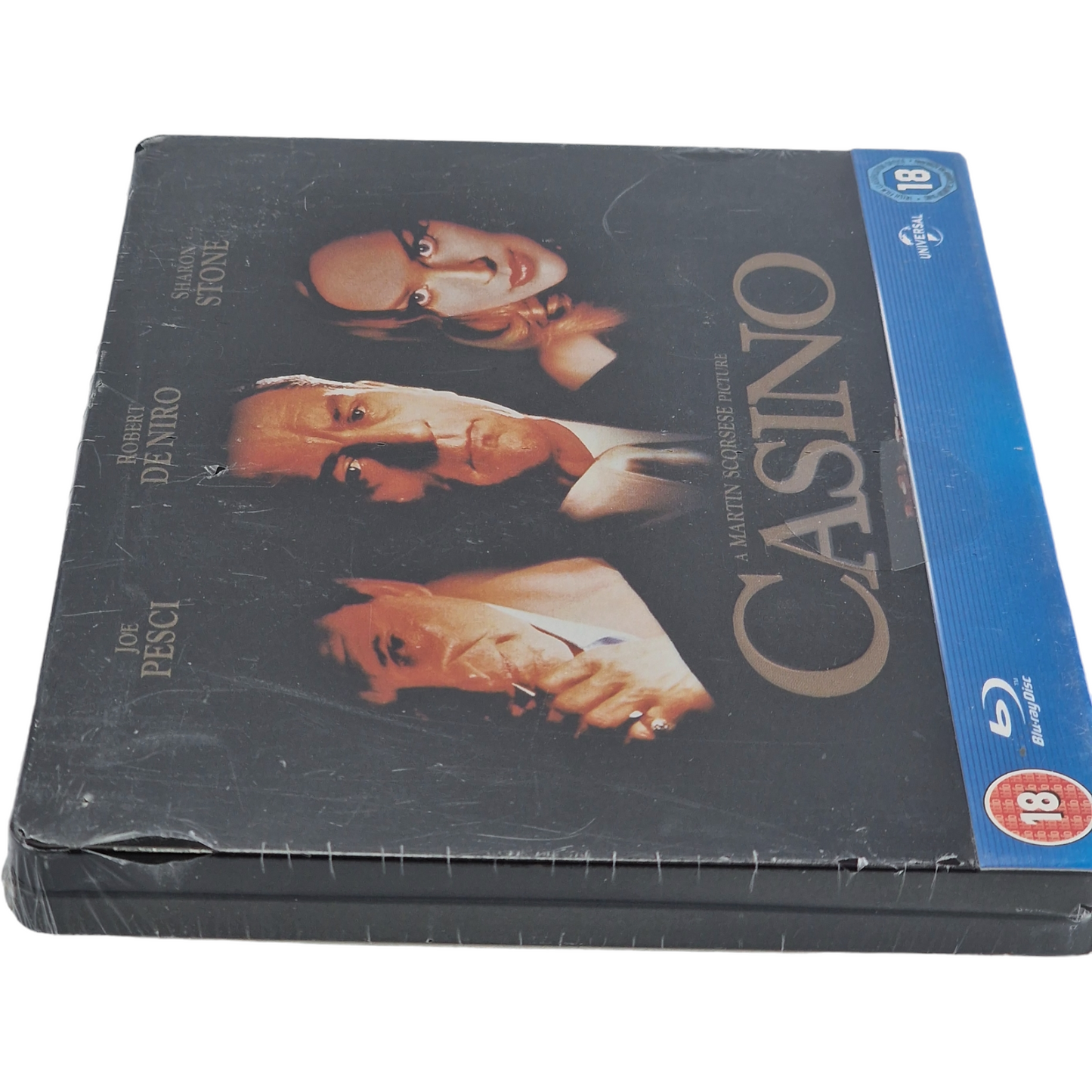 Casino SteelBook Débossé Blu-ray Zavvi Martin Scorsese Robert De Niro Libre[-18]