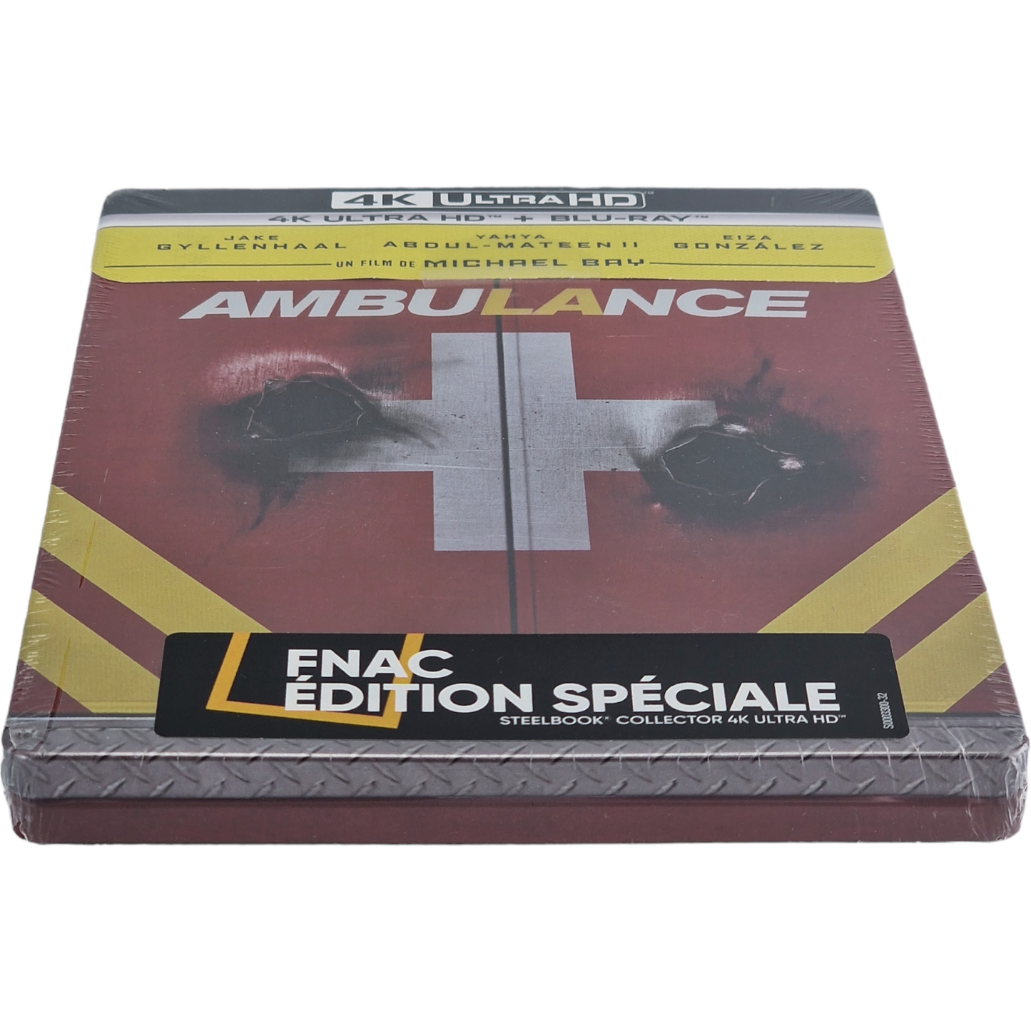 Ambulance 4K Ultra HD + Blu-ray SteelBook Fnac Exclusive Michael Bay Zone Libre